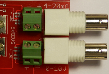 imagem saidas da placa