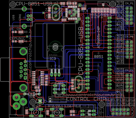 Circuito Eletrônico com 8051