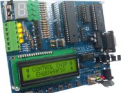 Projeto eletrônico de um kit de microcontrolador 8051
									