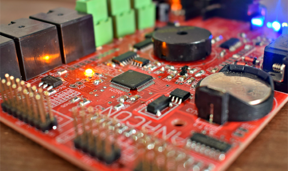 Fabricação de Placas Eletrônicas da placa mãe para Central De Alarme de Incêndio