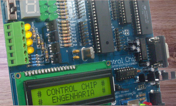 Fabricação de Placas Eletrônicas de kit de desenvolvimento e prototipação do microcontrolador 8051