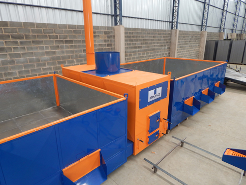 Estrutura para secador de café